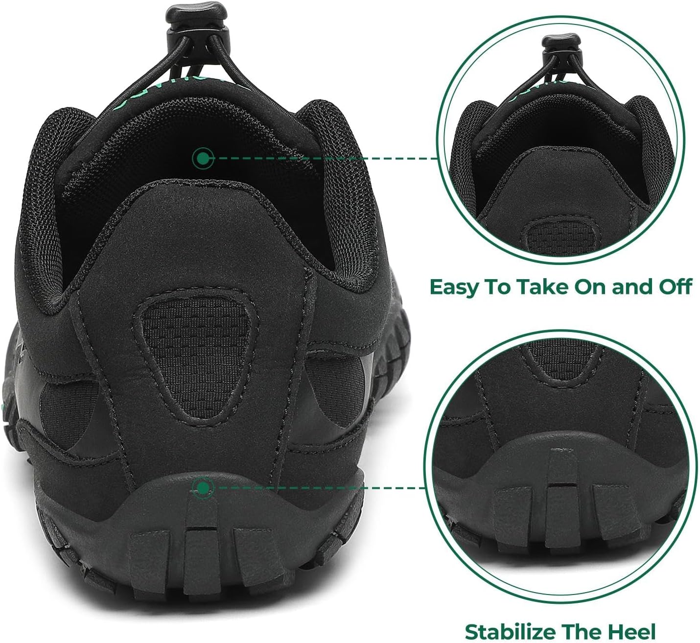 Thumbnail 5 de SAGUARO Zapatillas Barefoot Mujer Trail Ligera