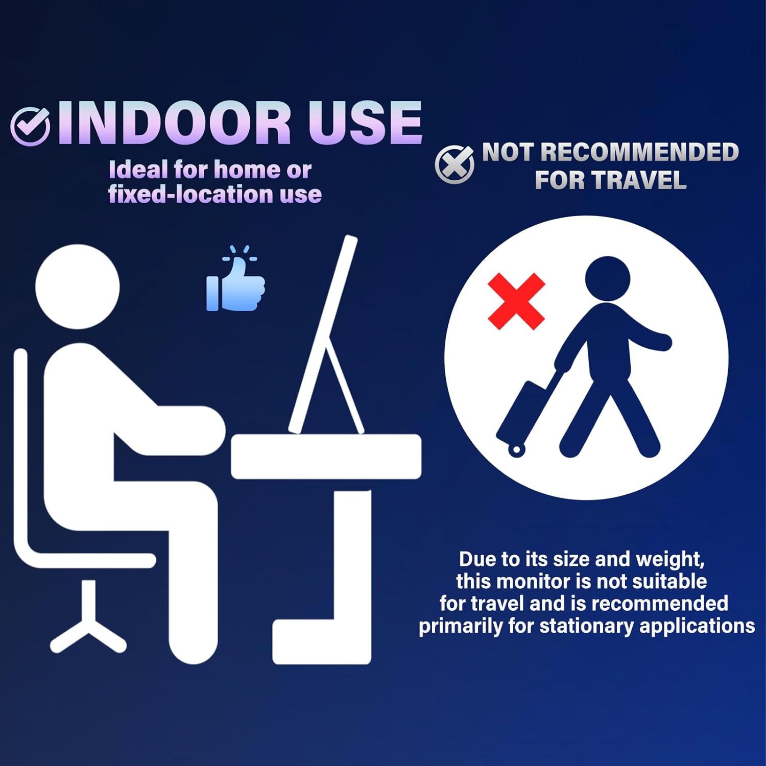 Thumbnail 6 de InnoView 27-Inch Dual-Mode 4K UHD/ FHD 120Hz/288Hz Portable Monitor with USB-C & HDMI