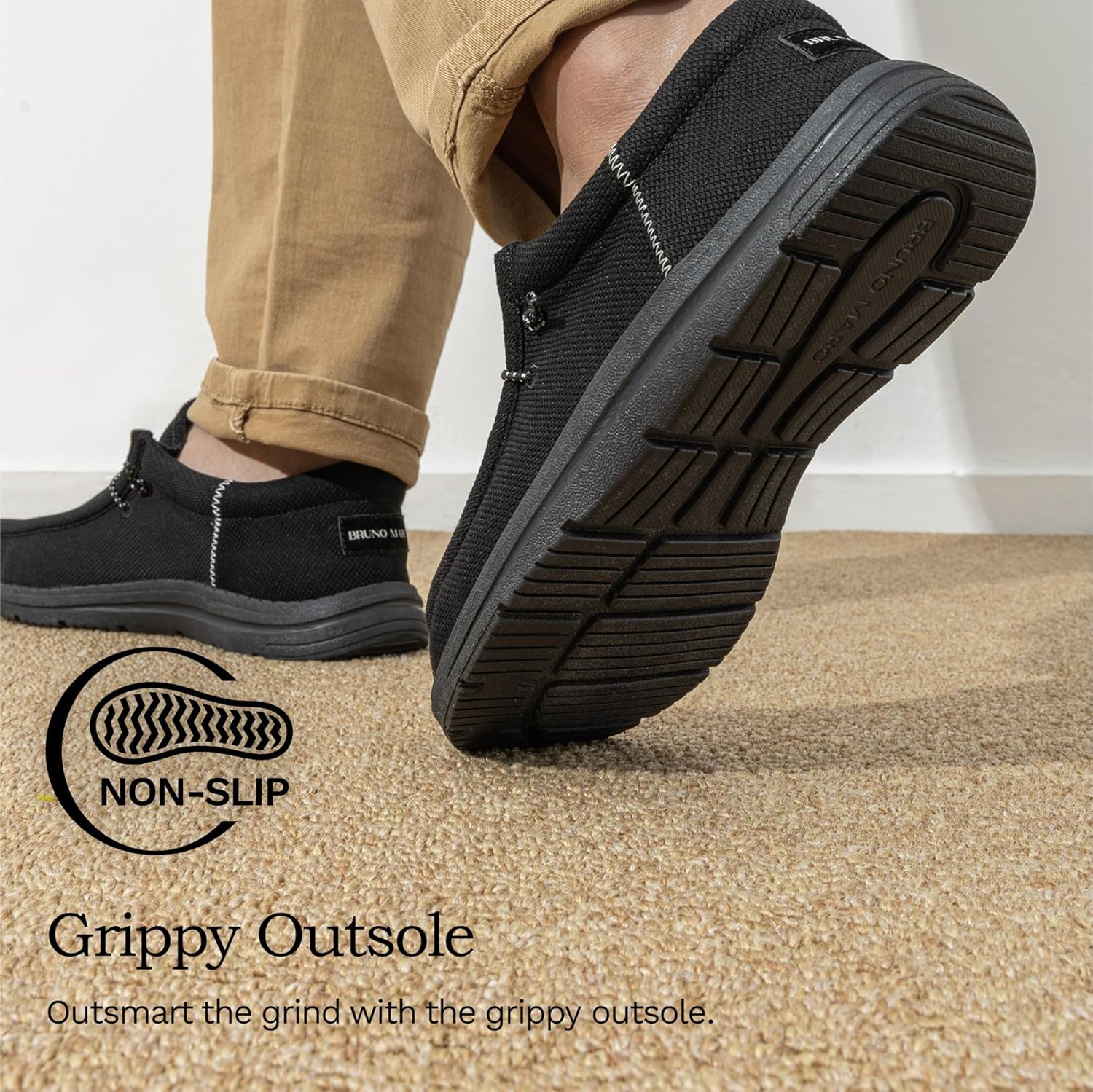 Thumbnail 6 de Bruno Marc Men's Arch Support Casual Slip-on Shoes