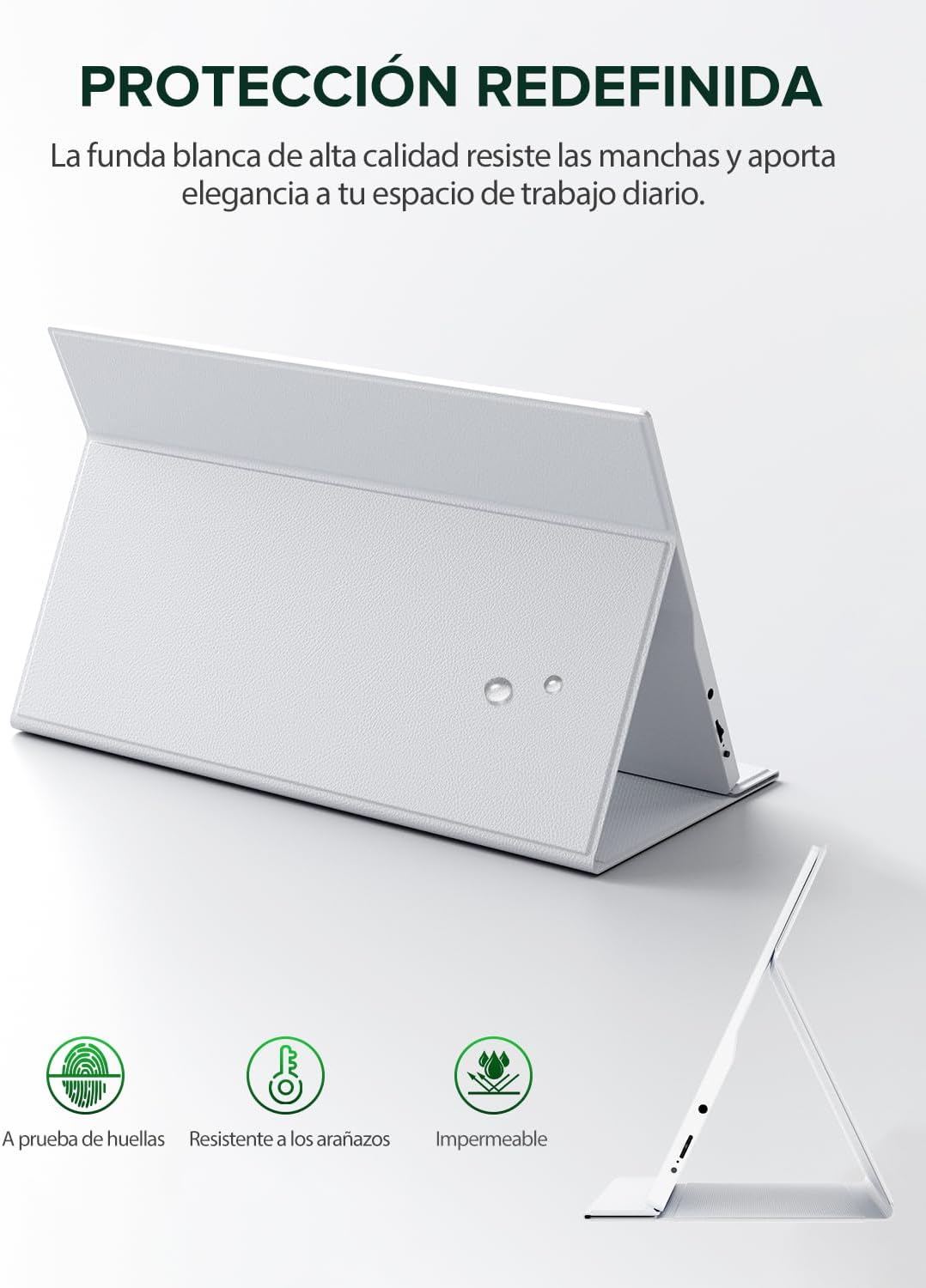 Thumbnail 4 de UPERFECT Monitor Portátil 15,6" IPS 1080p Blanco