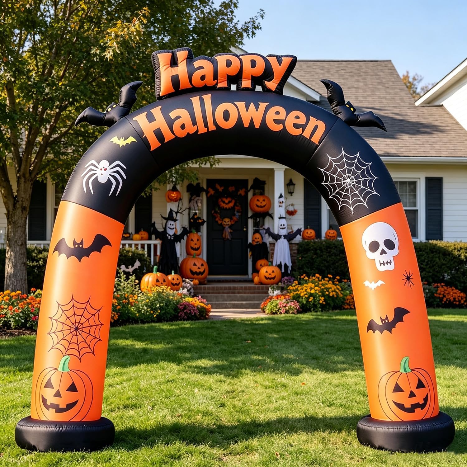 Detalle 2 de DomKom Halloween Inflatable Arch 8FT