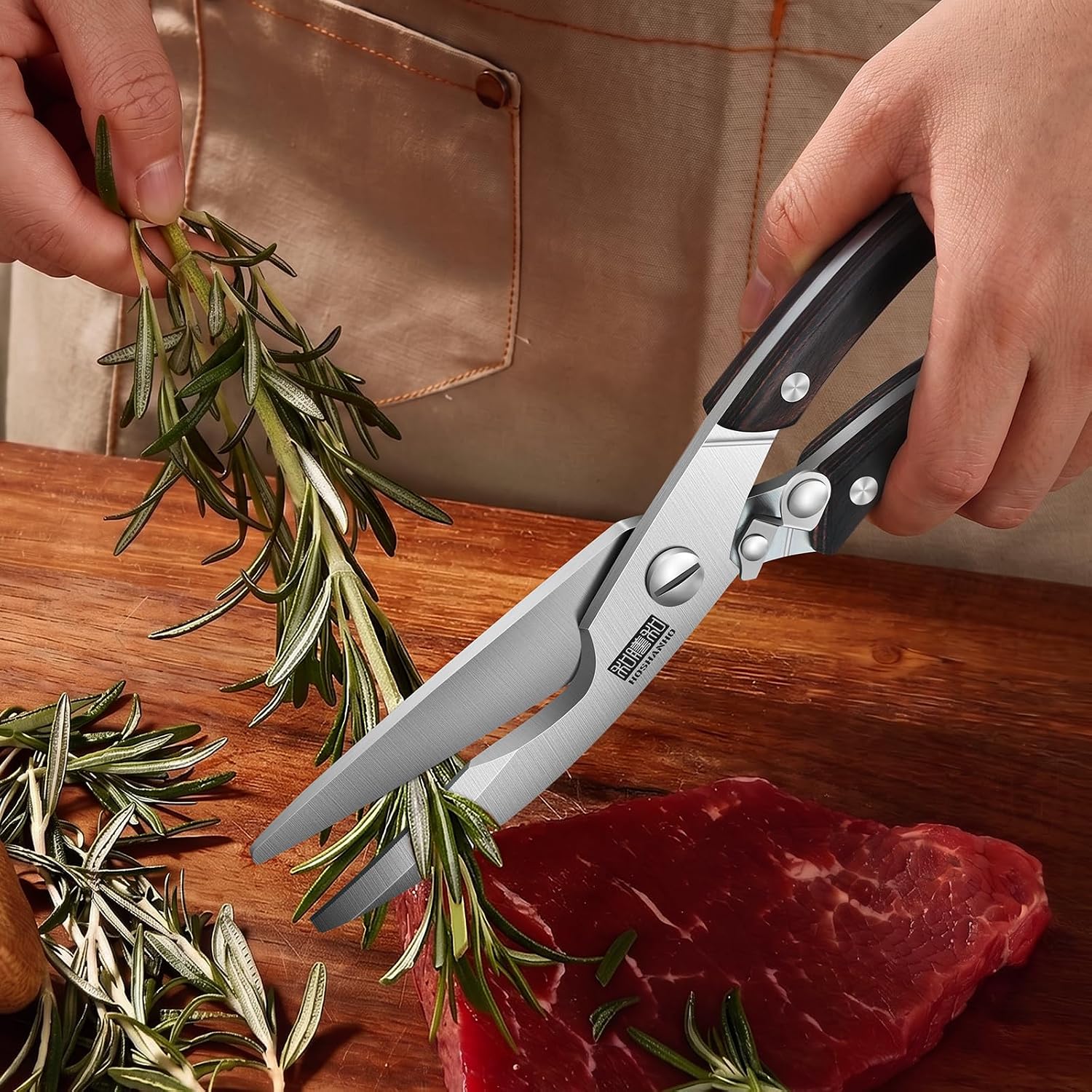 Thumbnail 6 de HOSHANHO Kitchen Shears 5Cr15MoV Stainless Steel