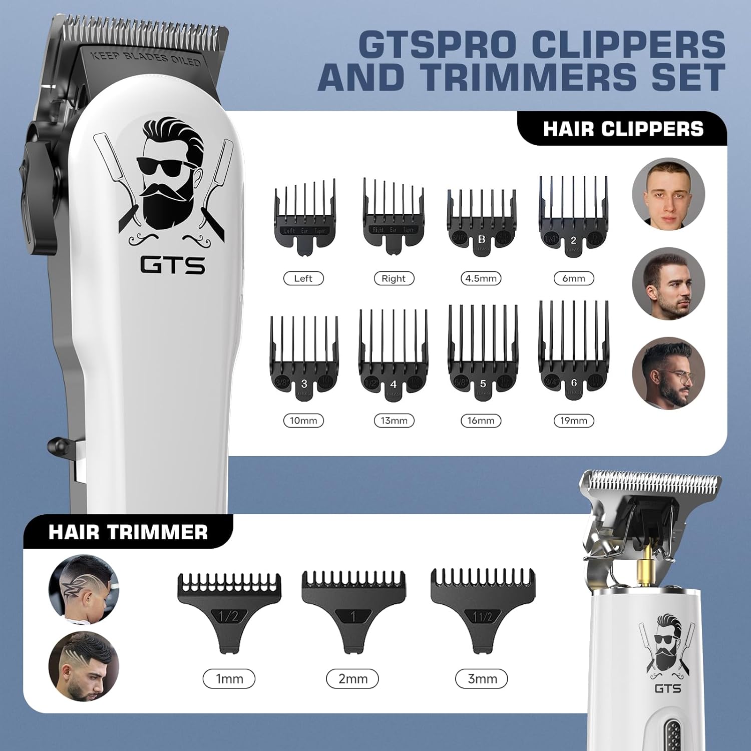 Detalle 2 de GTSPro Hair Clippers 1 kit ✂