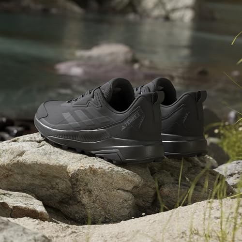 Detalle 2 de adidas Terrex Anylander Uomo: Scarpe da trekking robuste e comode (Core Black/Grigio) – 45 1/3 EU