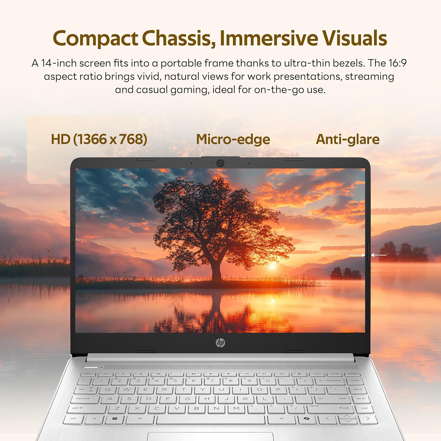 Detalle 1 de HP 14-Inch HD Laptop