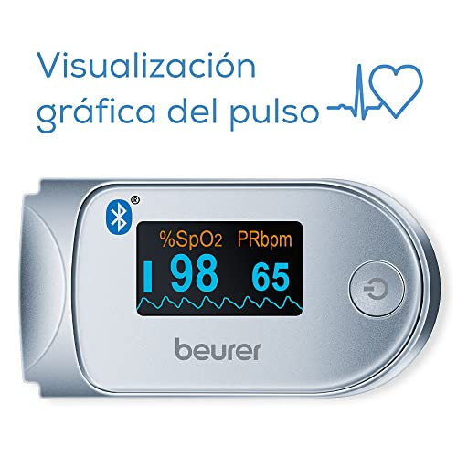 Thumbnail 3 de Beurer PO 60 pulsioxímetro Bluetooth pantalla color