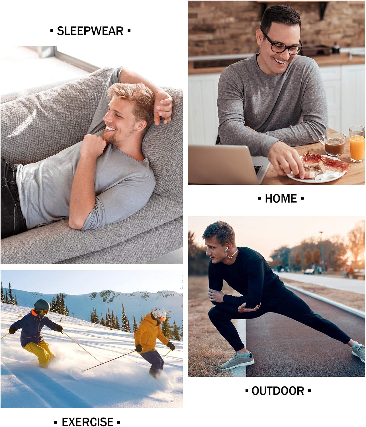 Thumbnail 5 de Roadbox Thermal Underwear Mens Base Layer