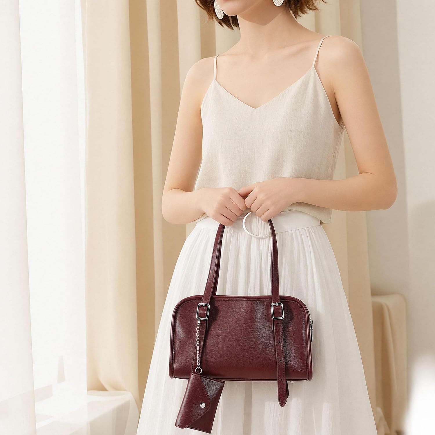 Detalle de Goinsound Shoulder Bag in PU Leather