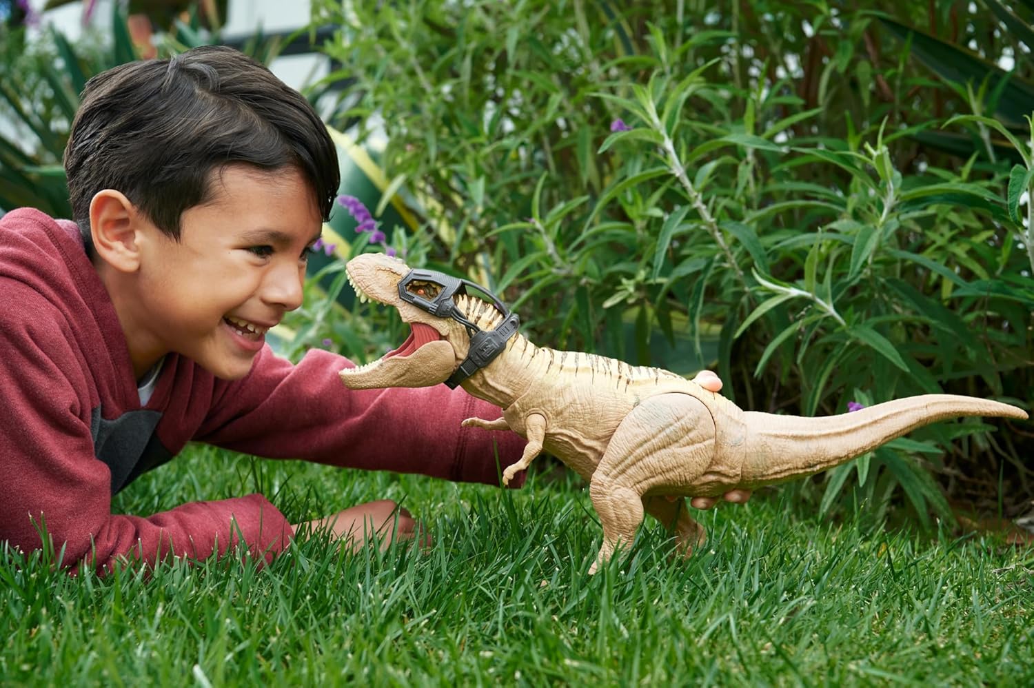 Thumbnail 1 de Mattel Jurassic World T-Rex Caza y Mastica 🦖 Sonidos +4 años