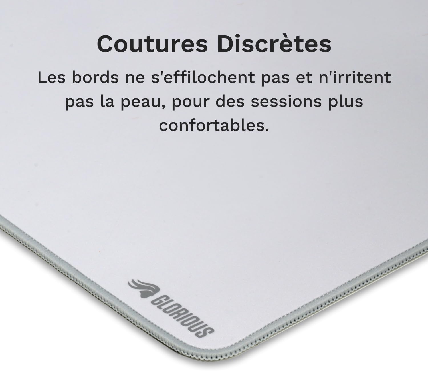 Detalle de GLORIOUS GMP 2 – Tapis de souris XXL (915 x 460 x 3 mm) résistant aux éclaboussures, surface accélérée pour vitesse et contrôle
