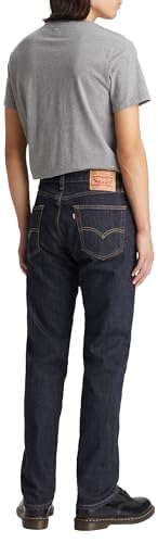 Detalle 2 de Levi's 505 Regular Fit Jeans Homme, Dark Rinse, 33W / 30L