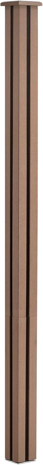 Thumbnail 4 de NEU.HOLZ recinzione modulare in WPC per giardino, steccato frangivista espandibile (H 183 cm) 531 cm, marrone