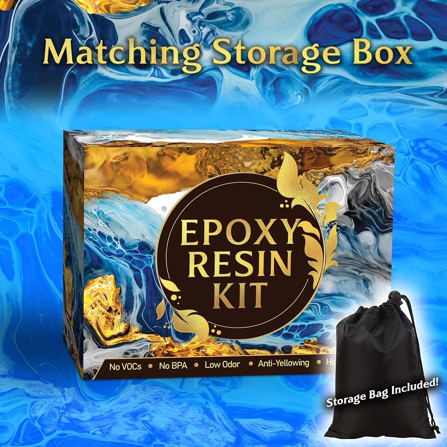 Detalle 1 de Zoncolor Resin Jewellery Kit for Beginners