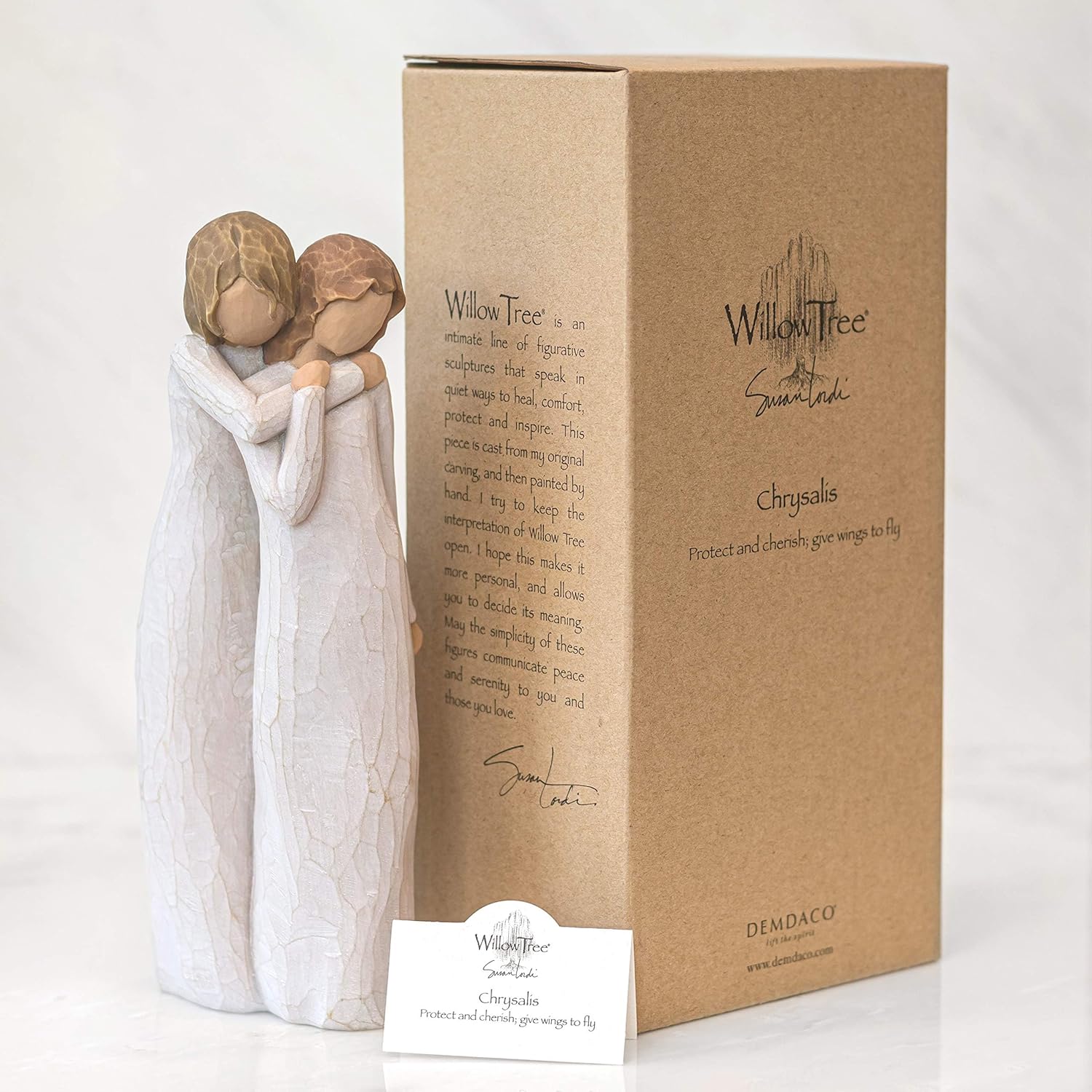 Detalle de Enesco 26153 Chrysalide – Willow Tree, sculpture en résine peinte à la main