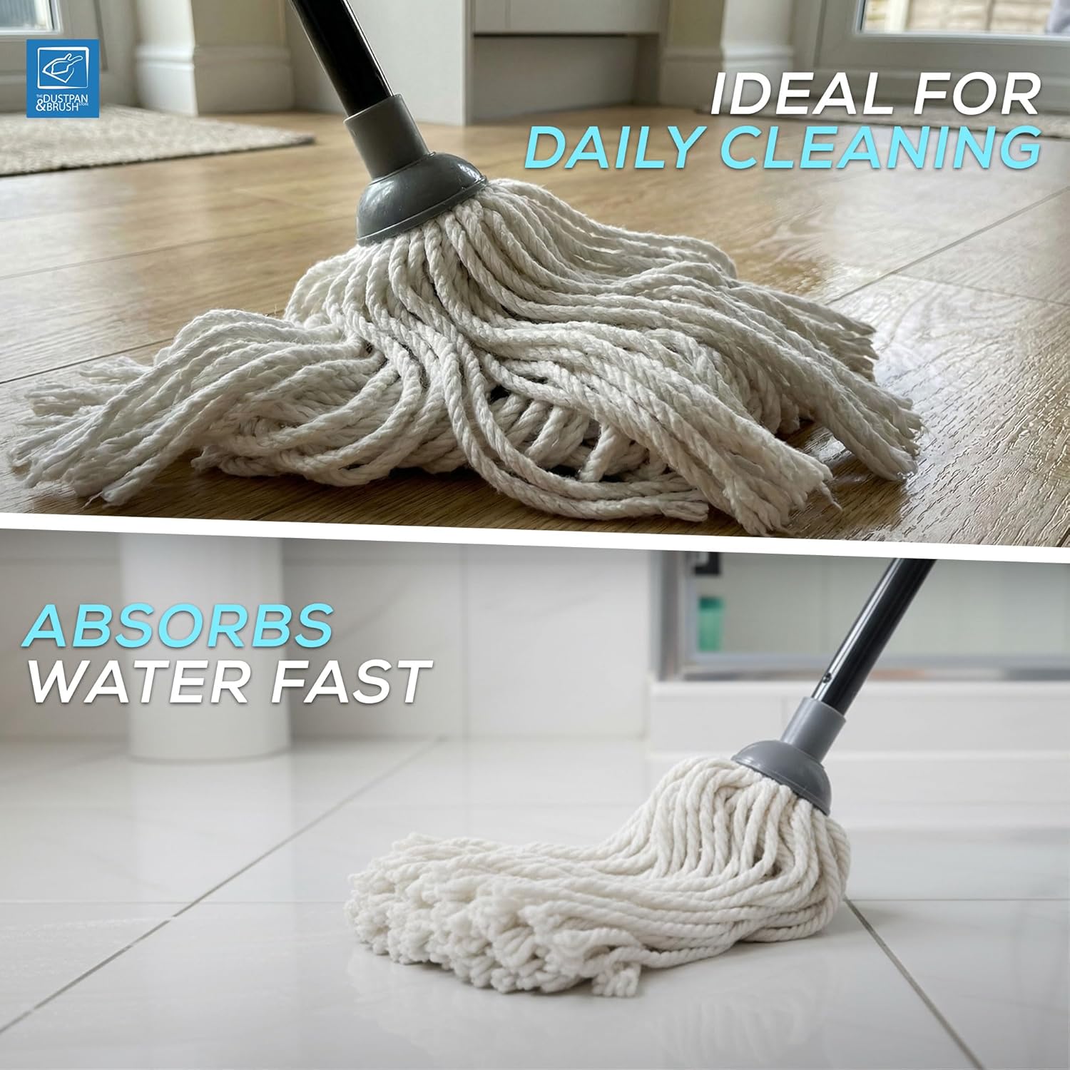 Thumbnail 1 de Cotton Floor Mops Mop System 110cm handle