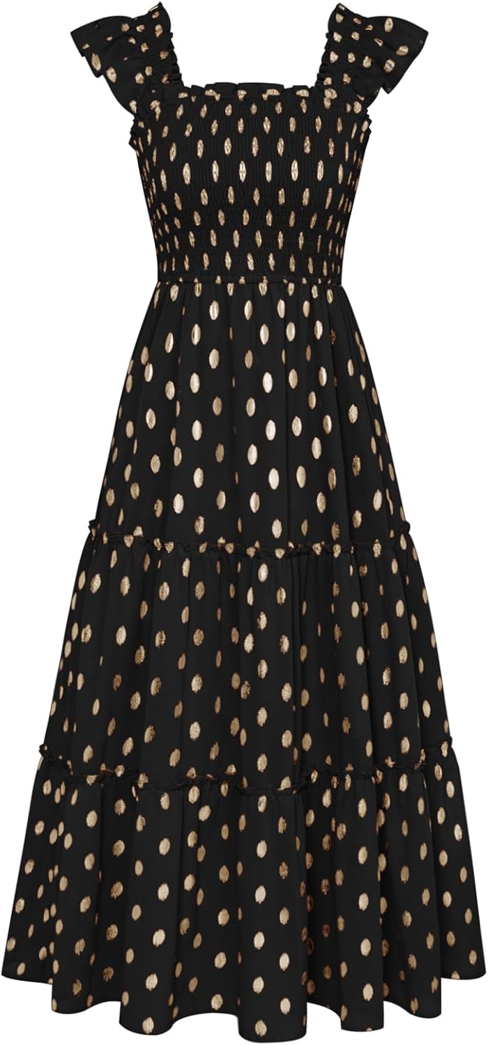 Thumbnail 4 de GRACE KARIN Women's Sleeveless Casual Dress: Summer A-line with Flutter Sleeves