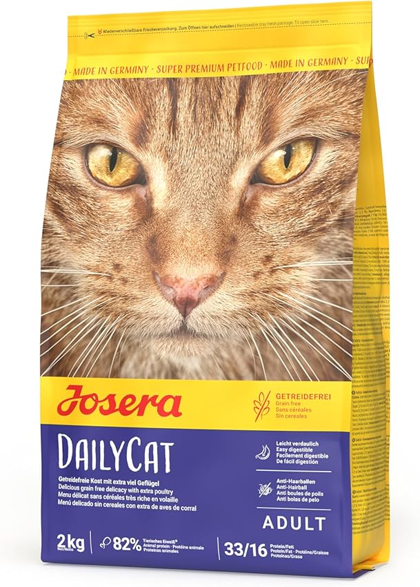 Detalle de JOSERA DailyCat Alimento seco sin cereales 10 kg 🐱