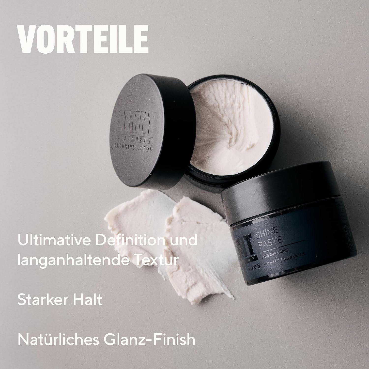 Thumbnail 1 de STMNT Shine Paste von STMNT STATEMENT GROOMING GOODS – Glänzendes Finish, starker Halt
