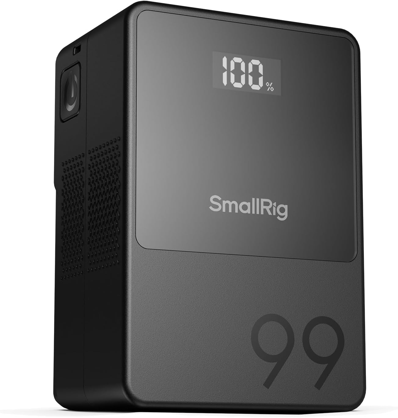 Detalle de SmallRig V Mount Battery VB99 (99Wh) with PD 100W fast charging and OLED screen