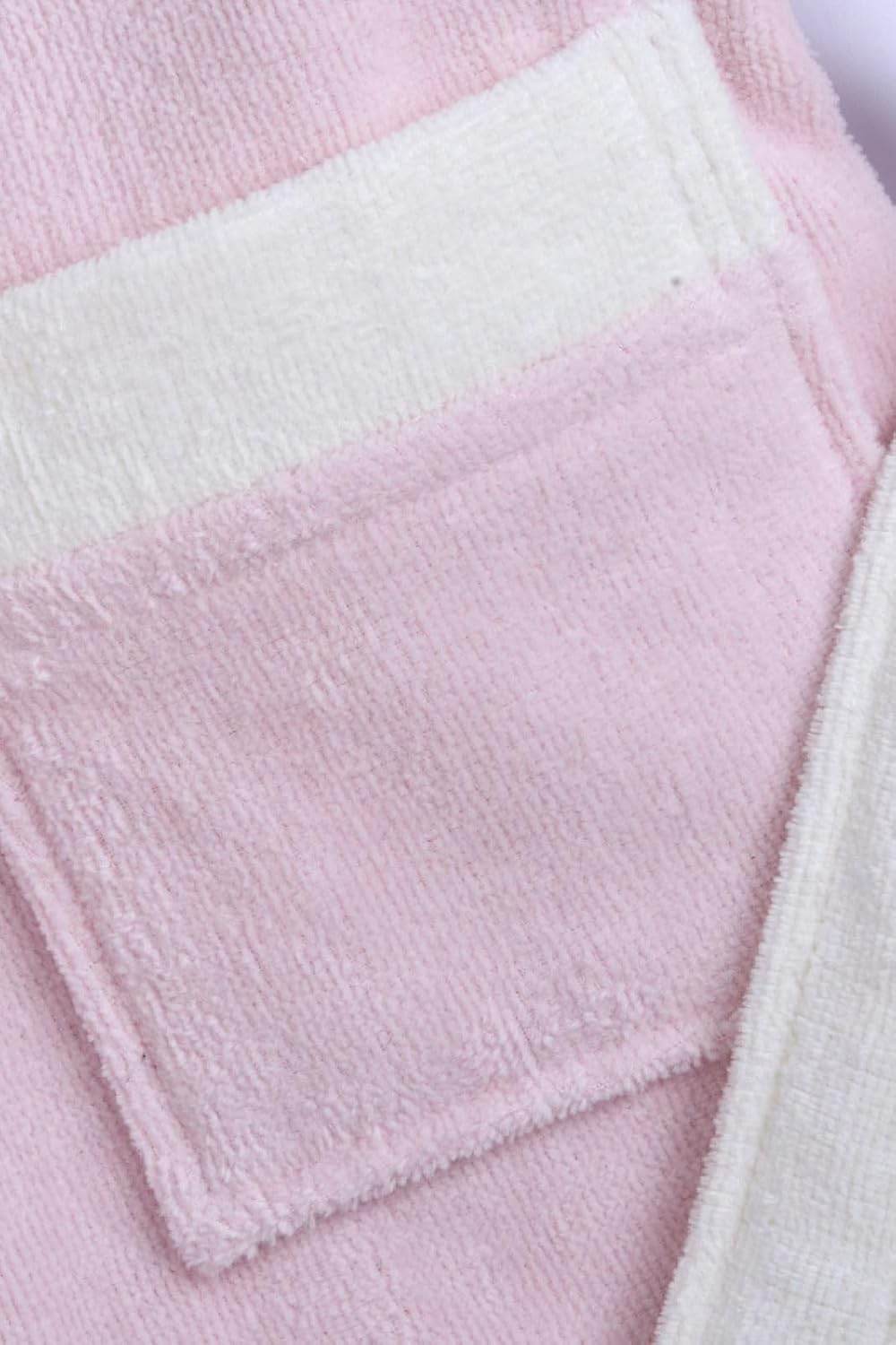 Detalle 2 de Chicco Peignoir pour Enfant en Éponge Douce avec Capuche et Ceinture – 100% Coton, Licorne