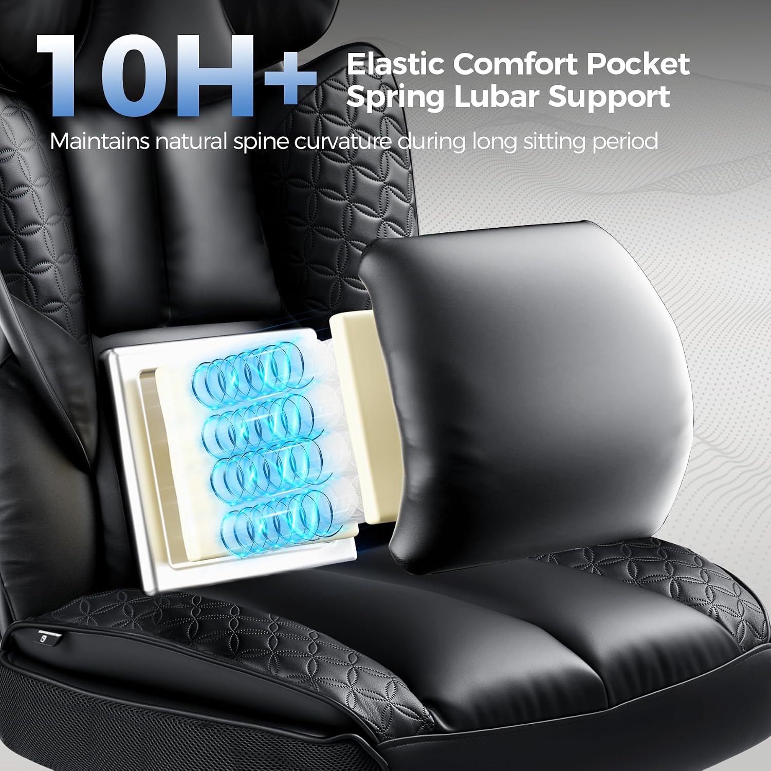 Detalle 1 de GTPLAYER Gaming Chair, 400 lb Capacity