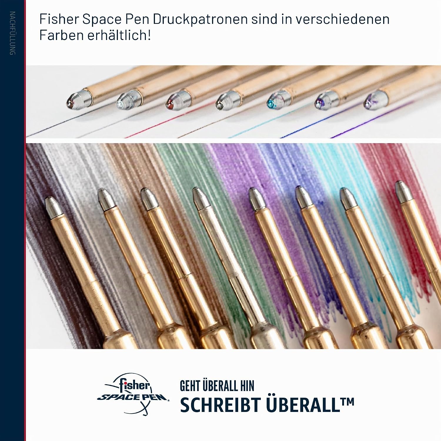 Thumbnail 6 de Fisher Space Pen Point SPR1F Blau – Gasdruckmine für Extremeinsatz