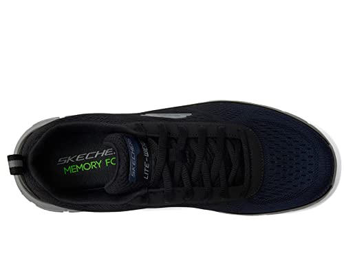 Thumbnail 3 de Skechers Men's Track Ripkent Trainers - Navy Mesh/Black Trim, UK 9