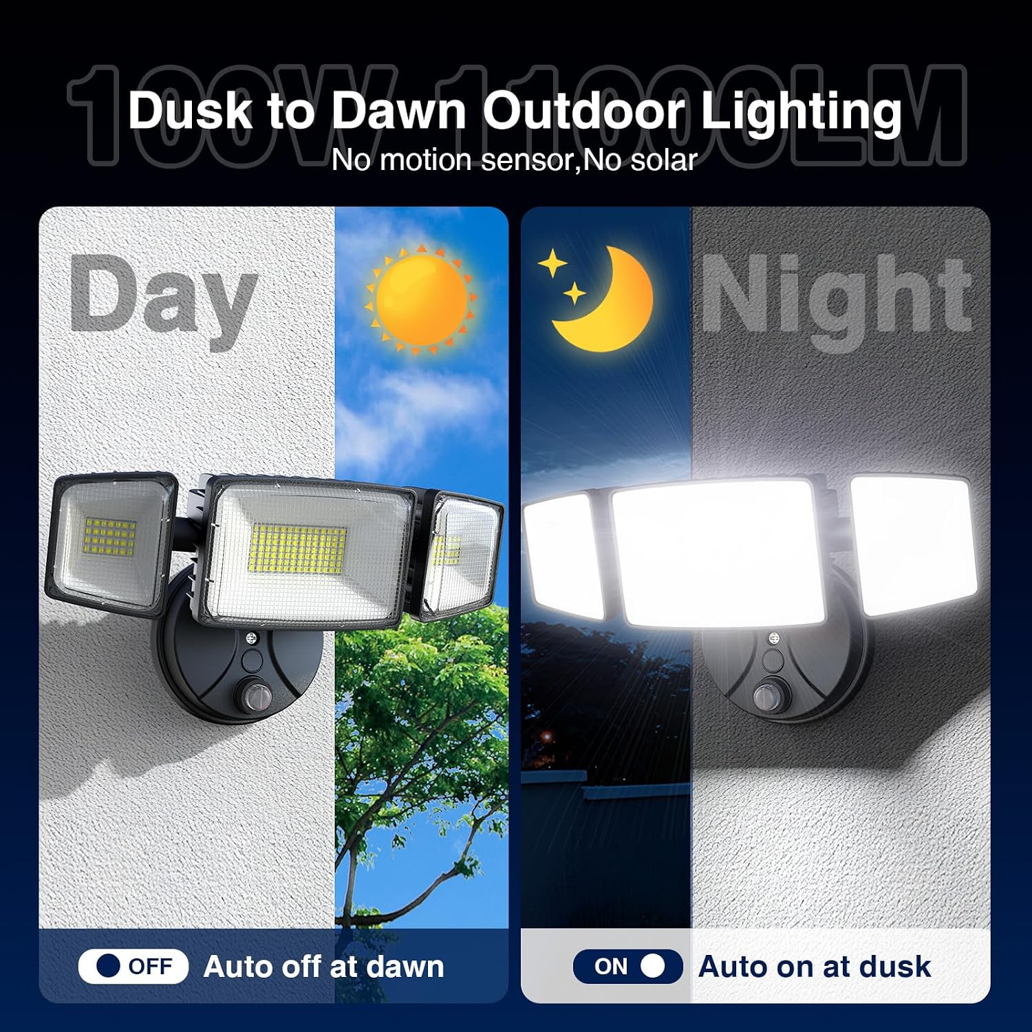 Detalle de Onforu outdoor flood light 100W