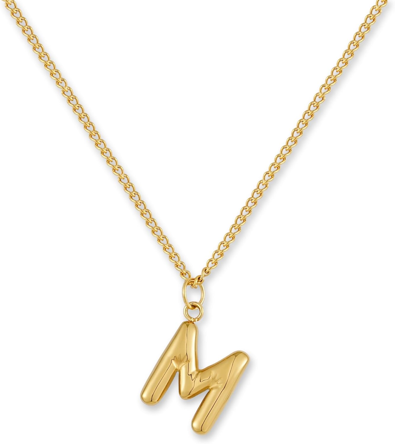 Detalle de GD GOOD.designs EST. 2015 Collier lettre or bubble