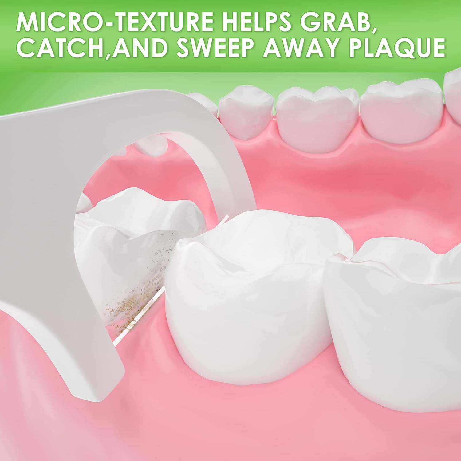 Thumbnail 2 de 200pcs Floss Sticks Dental: Triple Clean Advanced Clean Dental Floss Picks