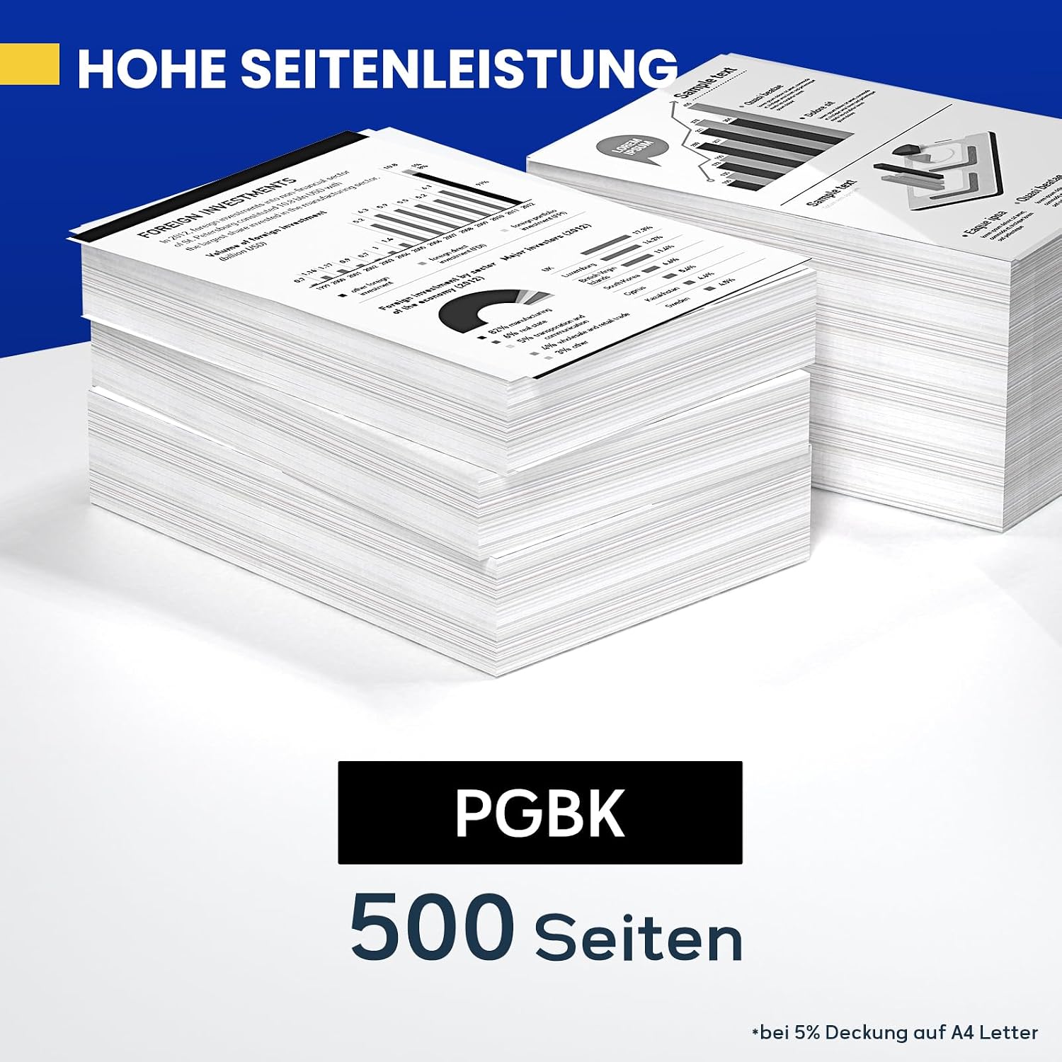Detalle de Kompatible Druckerpatronen PGI-570 XL / CLI-571 XL (5er-Pack) für Canon TS5050 & Pixma MG/TS-Serie