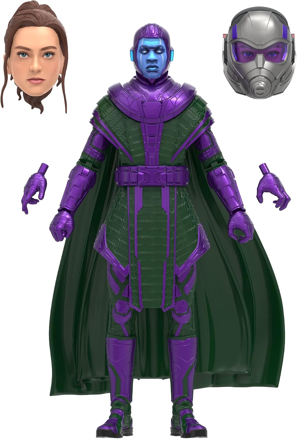 Detalle de Marvel Legends Hasbro Kang der Eroberer (Ant-Man and the Wasp: Quantumania) – Action-Figur, 15 cm