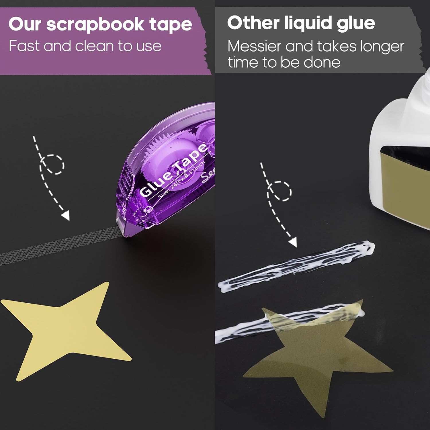 Detalle de Secopad Double-Sided Craft Tape, 4-Pack