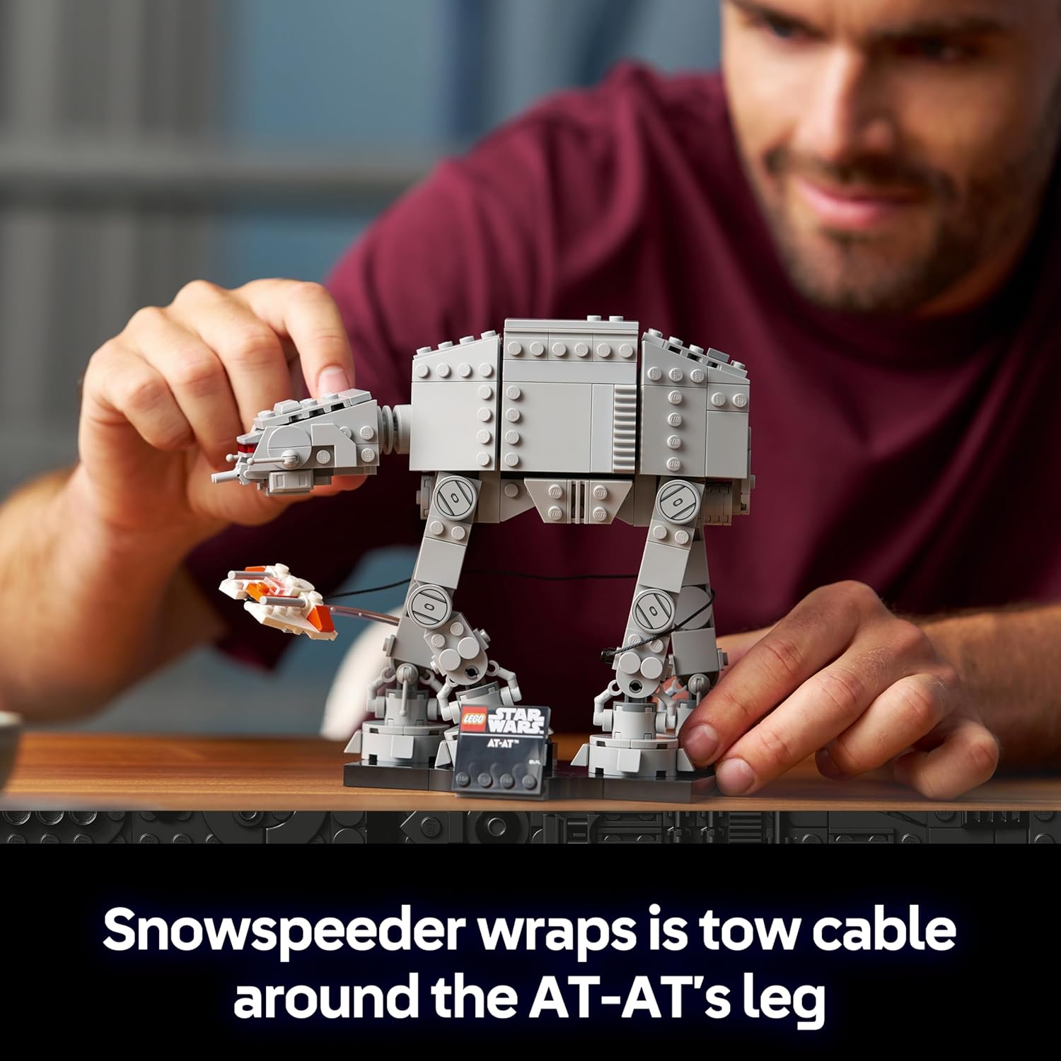 Thumbnail 2 de LEGO Star Wars 75440 AT-AT Building Set for Adults – Display Model Kit
