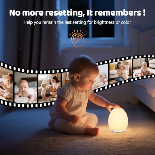 Thumbnail 7 de MediAcous Night Light for Kids: 7 Colors Egg Light for Nursery
