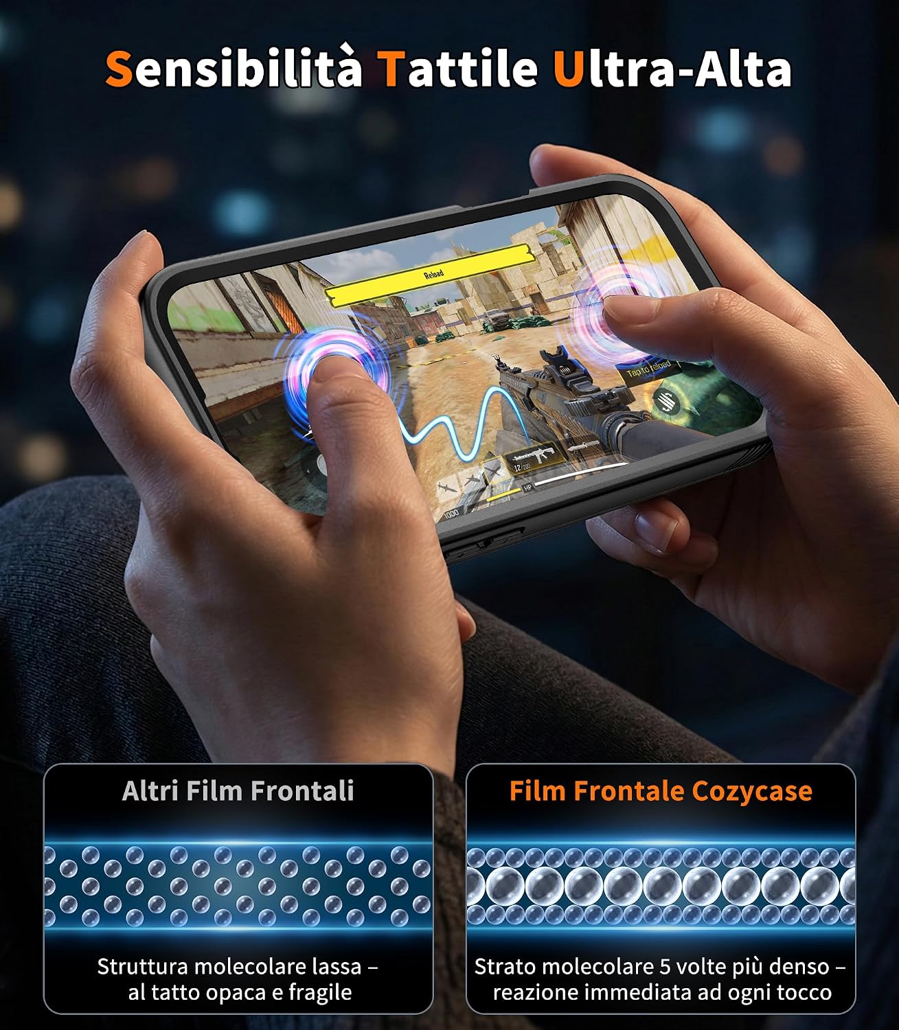 Thumbnail 6 de Cozycase Cover TOP Antiurto IP68 per iPhone 16 — protezione rugged, impermeabile e subacquea