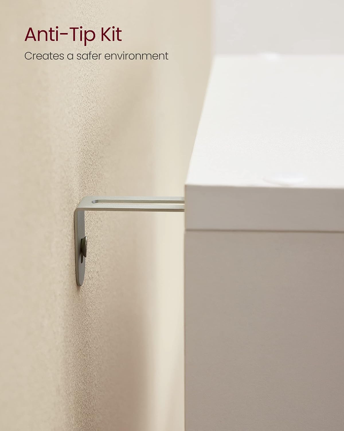 Detalle 2 de VASAGLE CUSTOS Collection LBC10WT 10-Cube Bookcase, Cloud White