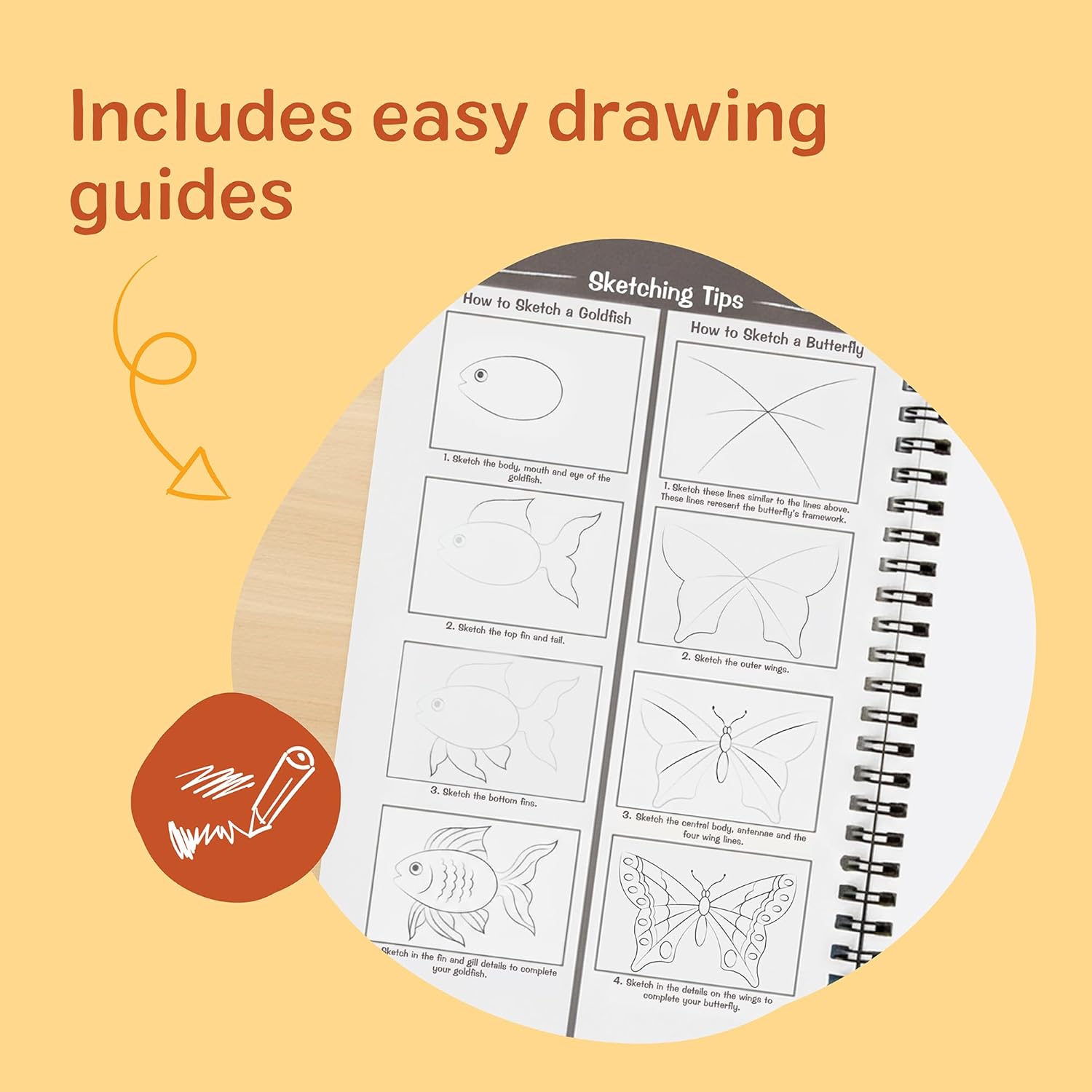 Thumbnail 4 de Melissa & Doug Drawing Pad 6x9 📒