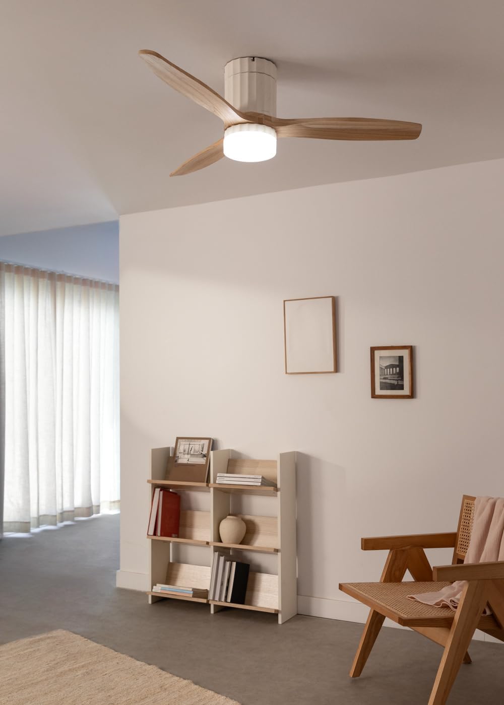 Detalle 2 de CREATE WINDCALM LINE Ventilador de techo 132 cm