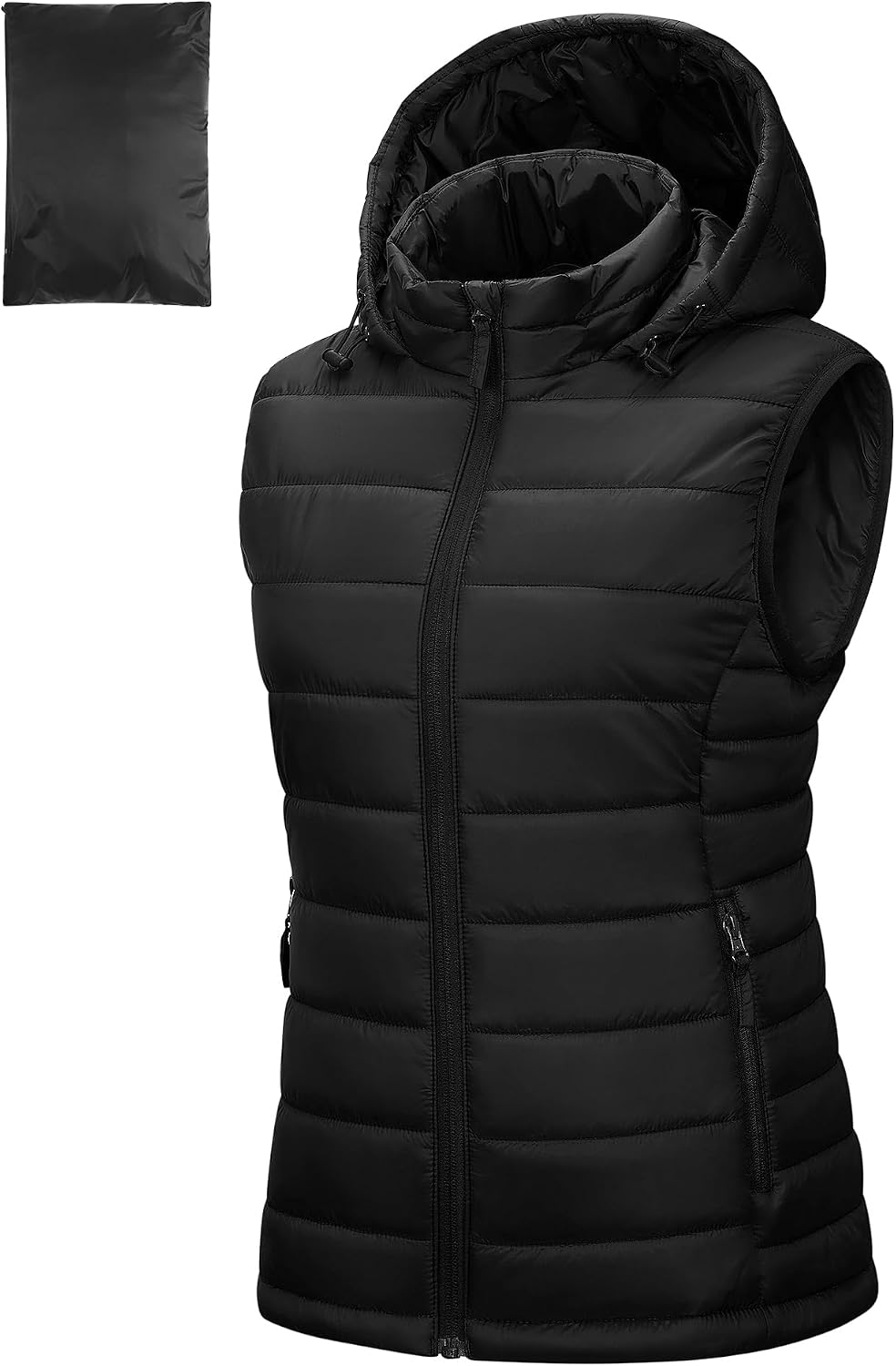 Detalle de Steppweste Damen Outdoor Ventures mit Kapuze