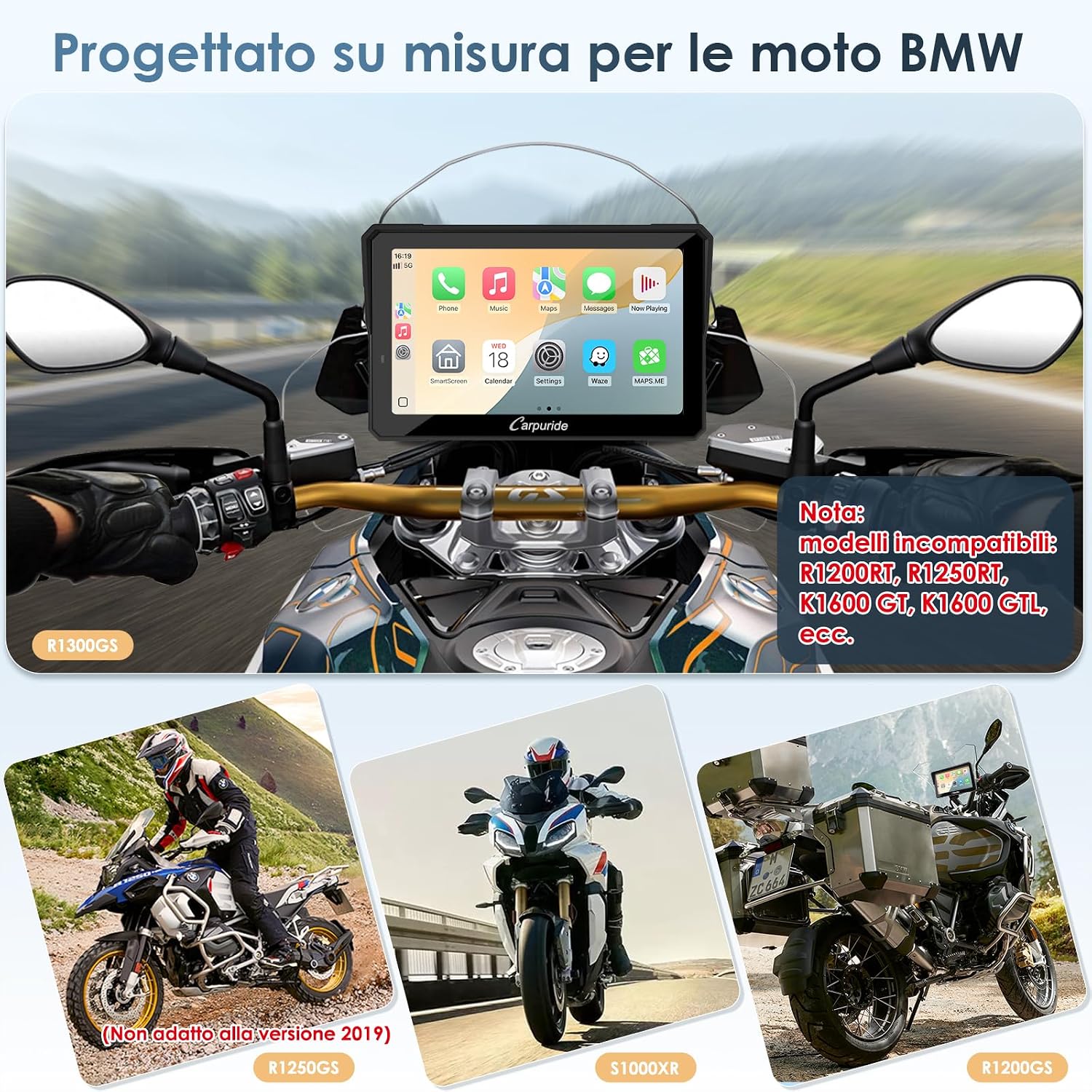 Thumbnail 1 de Carpuride W702BS Pro CarPlay 7 Pollici