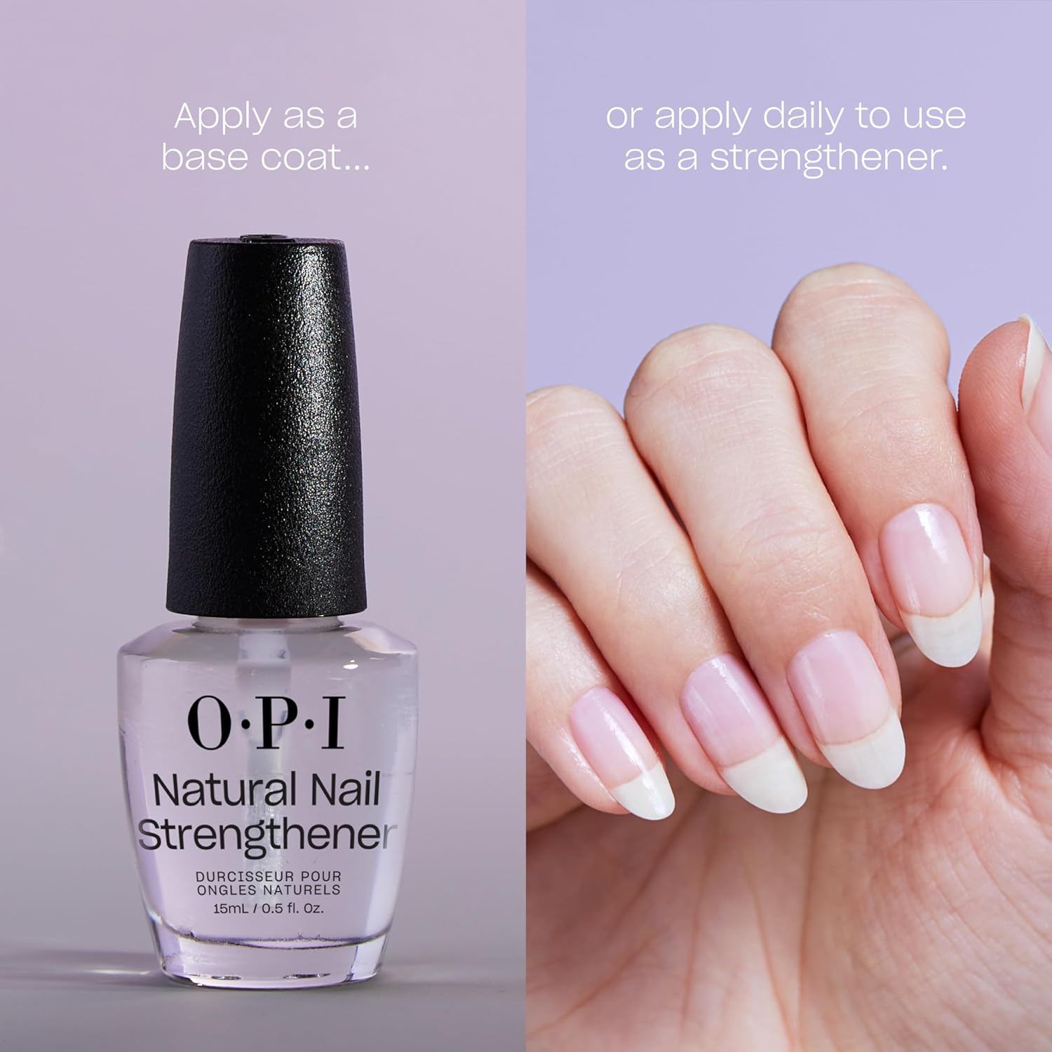 Thumbnail 4 de OPI Nail Lacquer Clear Shades – Chip Resistant & Long-Lasting Nail Treatment with Pro-Wide Brush (15ml)