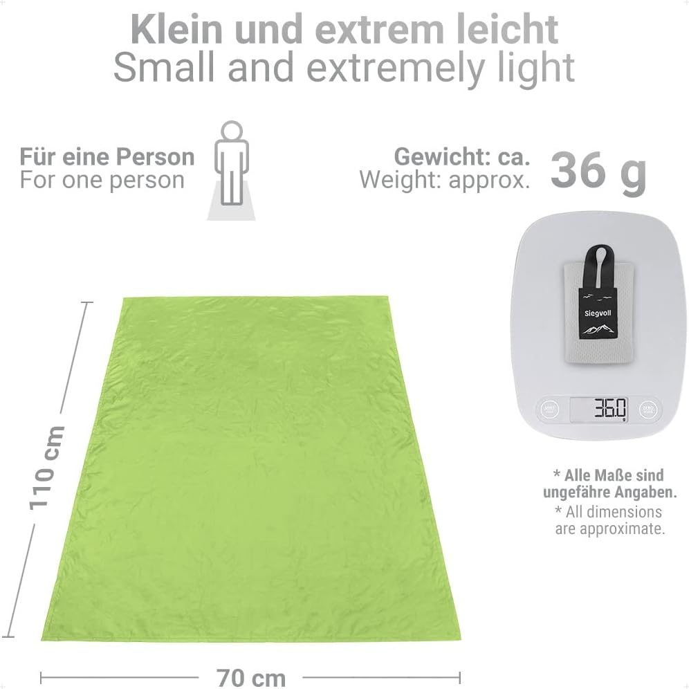 Thumbnail 1 de Siegvoll Mini Picknickdecke 70 x 110 cm