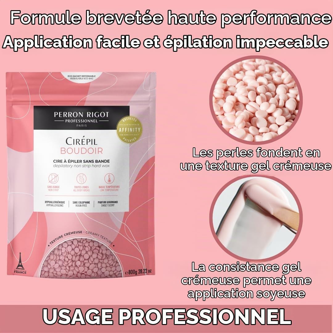 Detalle 2 de Perron Rigot Cirepil Boudoir ontharingswas, 800 g, harsvrij en hypoallergeen