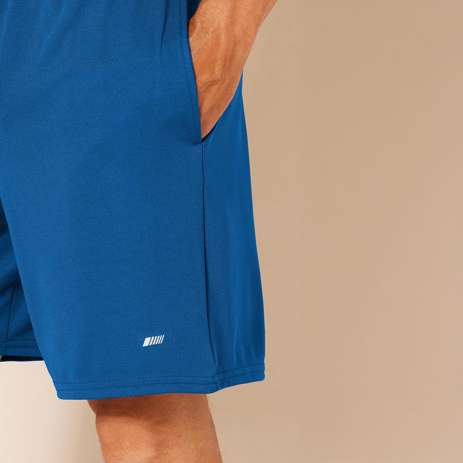 Thumbnail 3 de Amazon Essentials Herren Basketball-Performance-Trainingsshorts (Relaxed Fit), 20,3 cm Innennaht, 2er-Pack