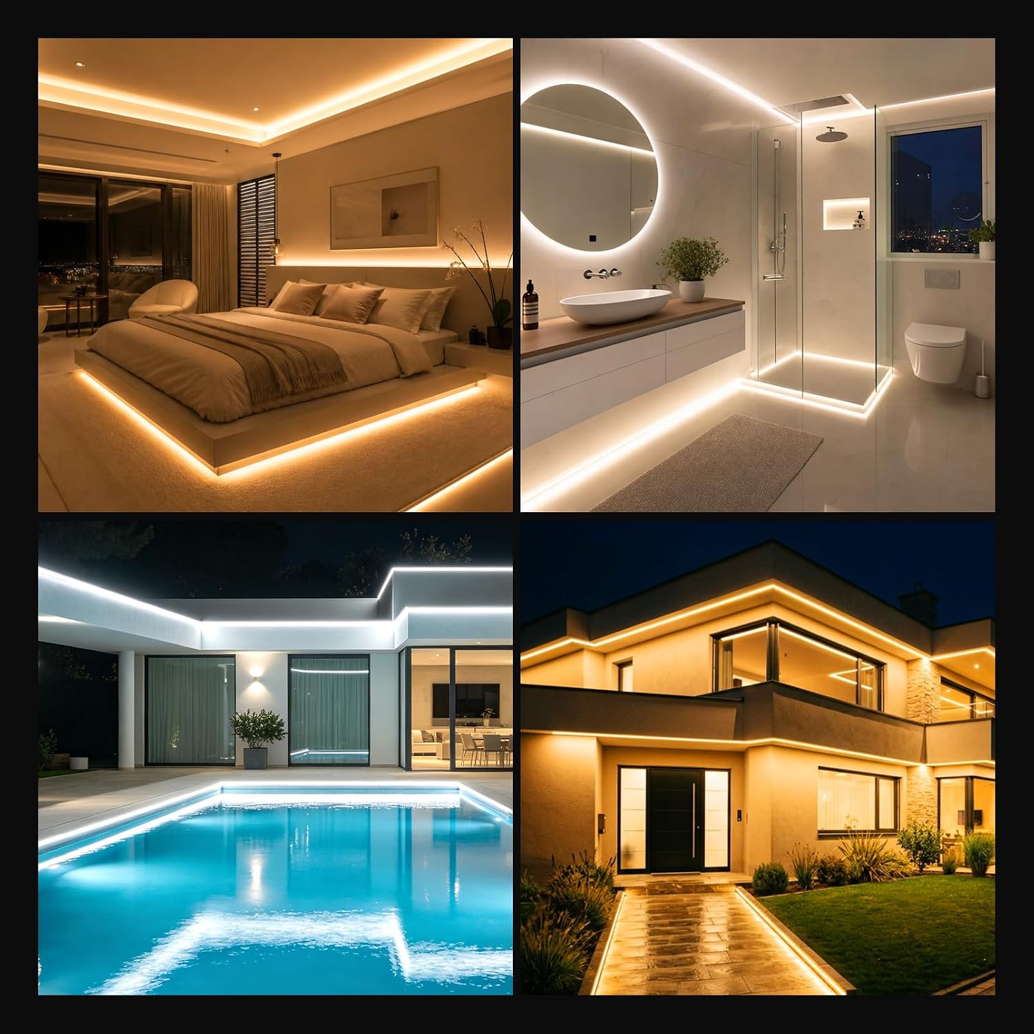 Thumbnail 6 de YOODI Blanc Froid taśma LED COB 5 m, 6000 K, IP65, 320 LED/m