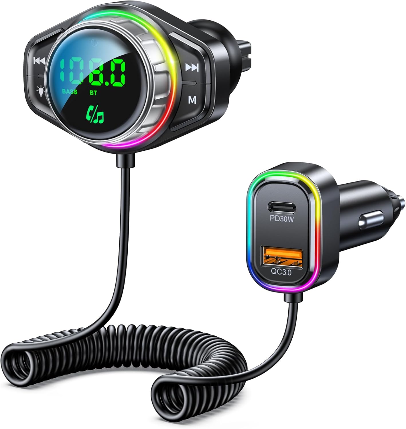 Detalle de ISEYOU Bluetooth Car Adapter