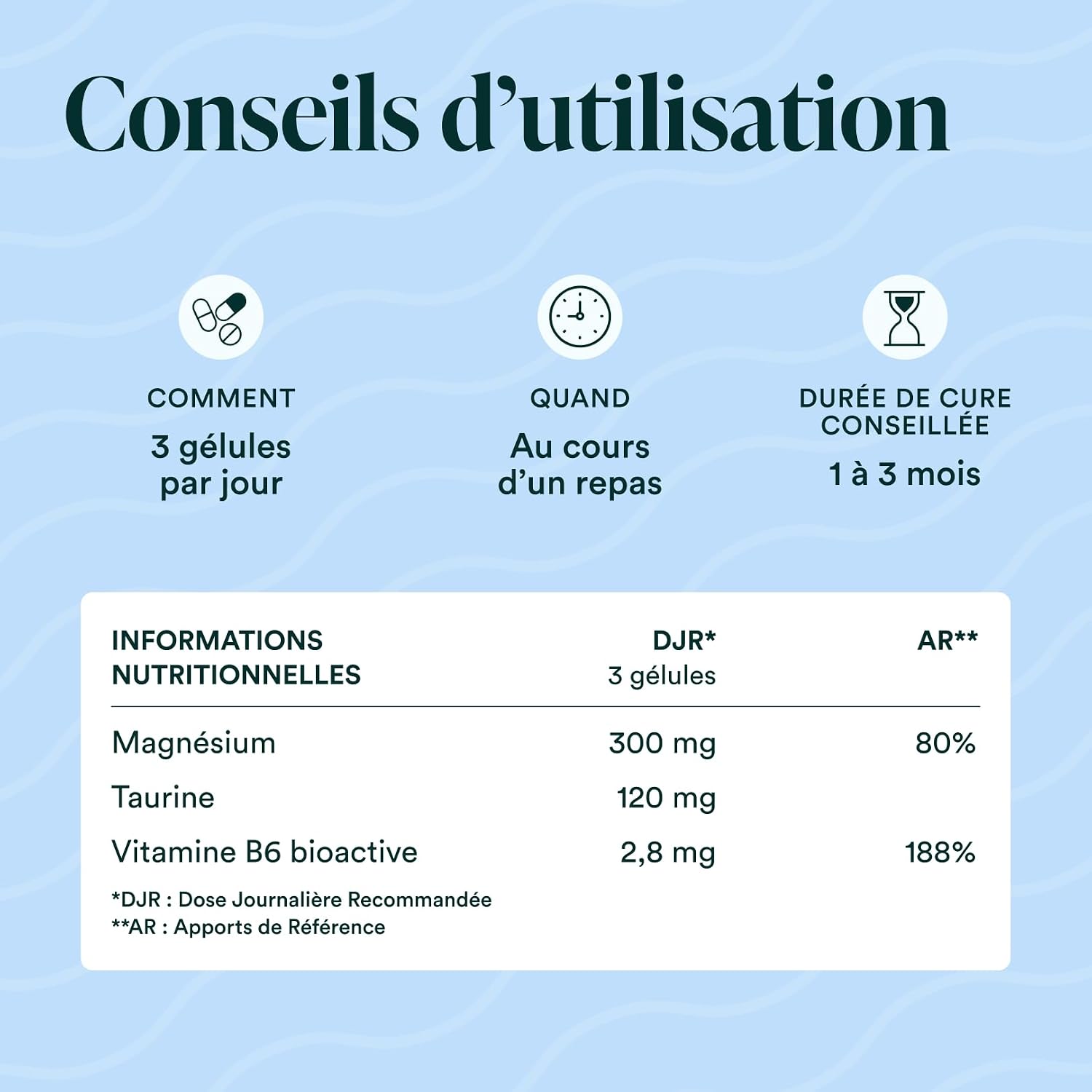 Thumbnail 4 de NOVOMA Magnésium Bisglycinate 300 mg 120 gélules