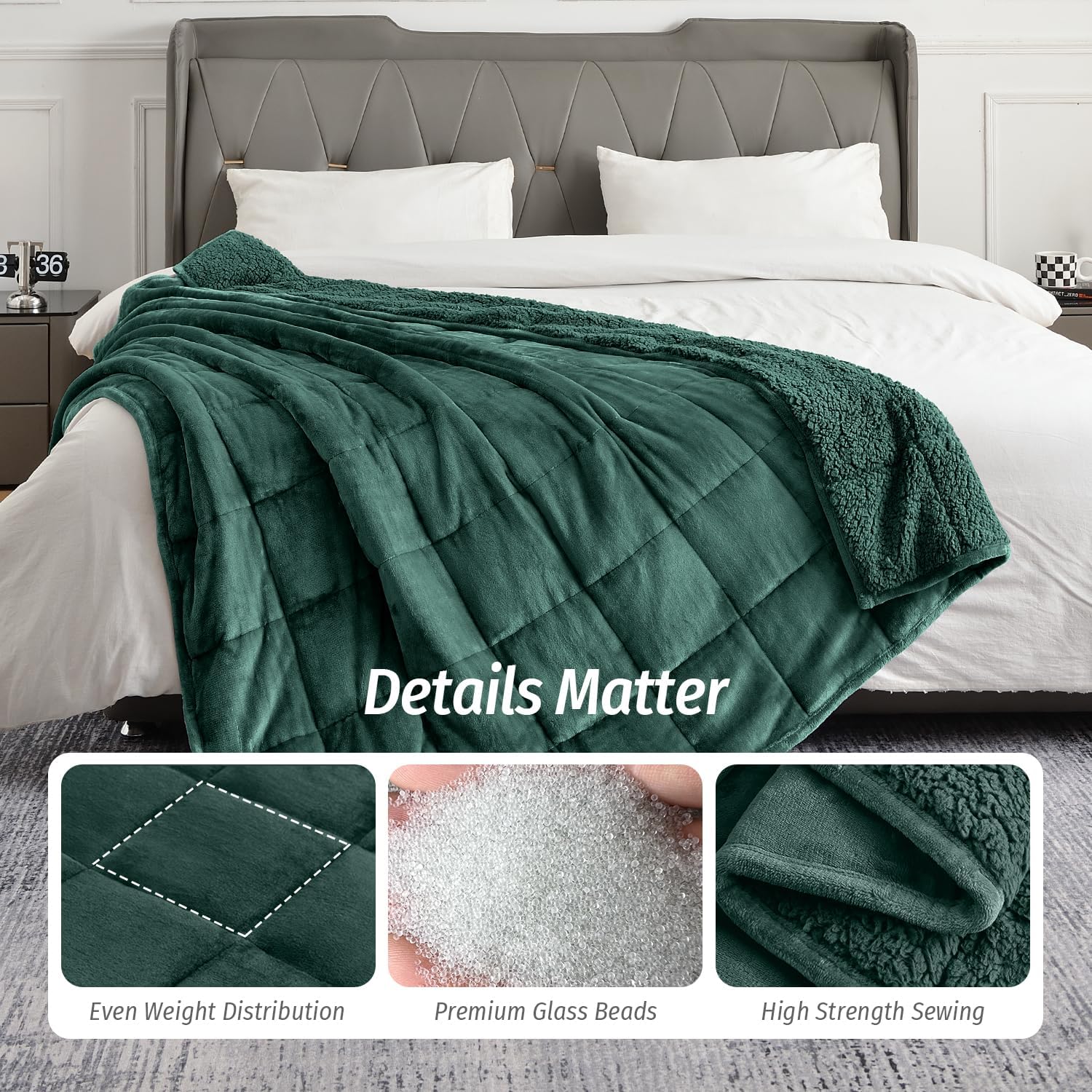 Thumbnail 4 de Wemore Weighted Blanket, 15 lb