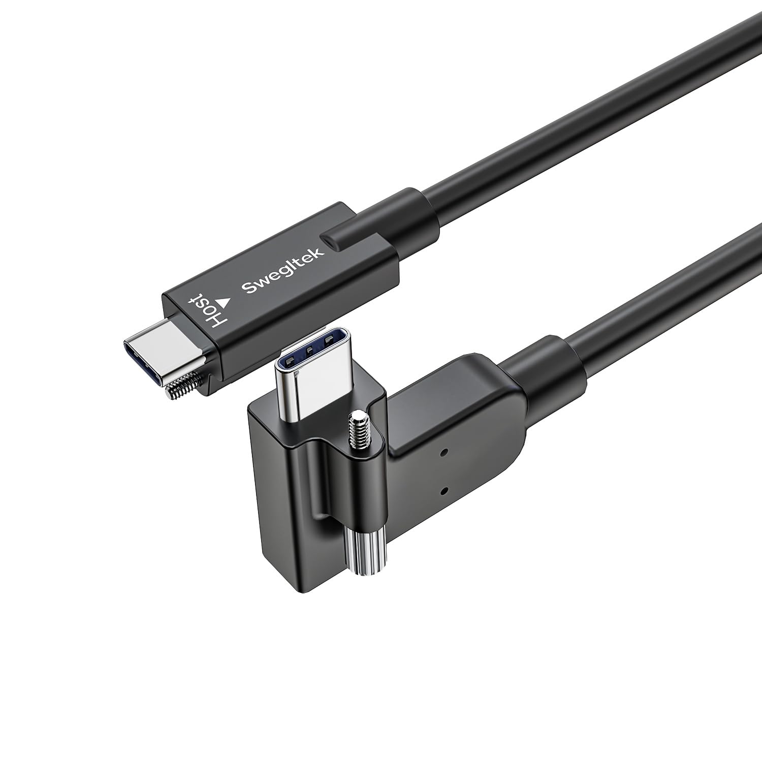 Thumbnail 6 de swegltek USB-IF Certified USB4 C Cable with Screw-Lock (80Gbps, 1.6ft) – USB-C to USB-C